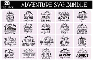 adventure svg bundle