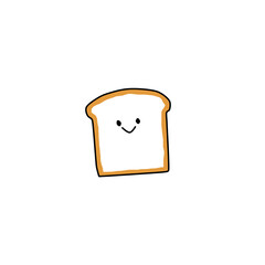 toast cute simple picture