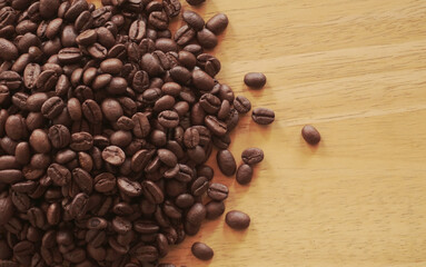 coffee beans for background. coffee seed