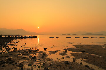  the pier, the landscape of Wu Kai Sha, hk 10 April 2011