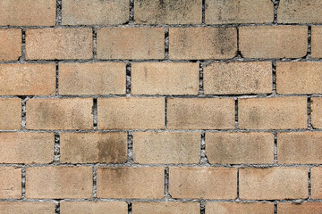 Background of big brick wall texture background