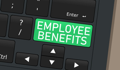 Employee benefits button on keyboard