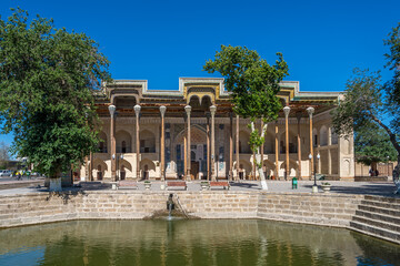 Bolo Hauz Mosque, Bukhara, Uzbekistan