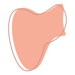 Organic Shape Boho Blob