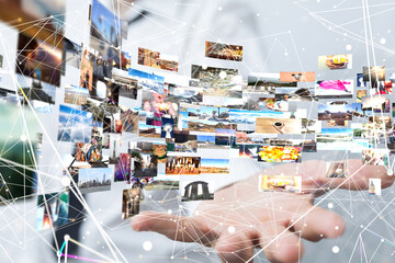 Internet broadband and multimedia streaming entertainment