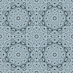 Abstract seamless pattern. Simple repeat elements sixties fashion.