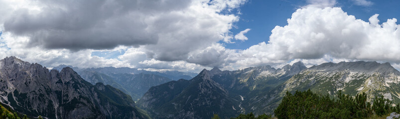 Naklejka premium panorama of mountains