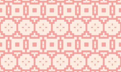 seamless pattern with pink squad and stars