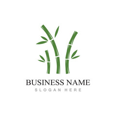 Bamboo Logo Template vector icon