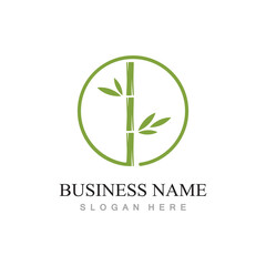 Bamboo Logo Template vector icon