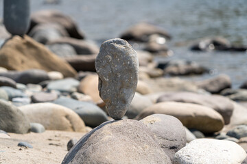 Perfect balance od stones