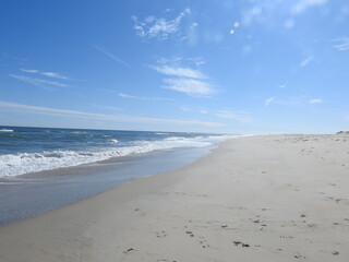 The natural beauty of the coastline along the Chincoteague, Virginia side of Assateague Island attracts tourist from all over the world. 