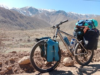 bike in the mountains