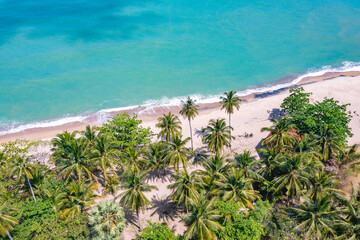 Hat Khanom beach in Mu Koh Thale Tai National Park, in Nakhon Si Thammarat, Thailand