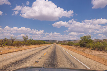 road in the countryside