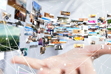 Internet broadband and multimedia streaming entertainment