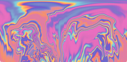 Trippy psychedelic tie dye like style background with colorful stains.