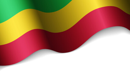 Naklejka premium EPS10 Vector Patriotic heart with flag of Mali.