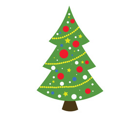 winter holiday, new year, Christmas tree