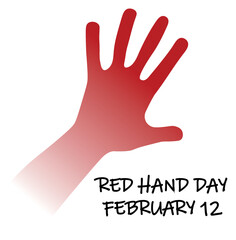 Red Hand Day or the International Day against the Use of Child Soldiers, February 12