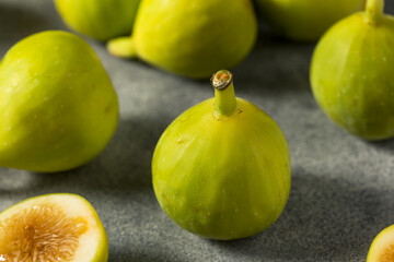 Raw Green Organic Figs