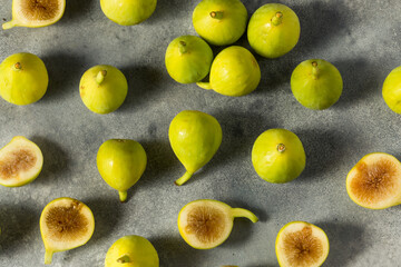Raw Green Organic Figs