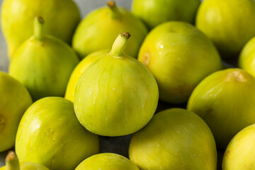 Raw Green Organic Figs