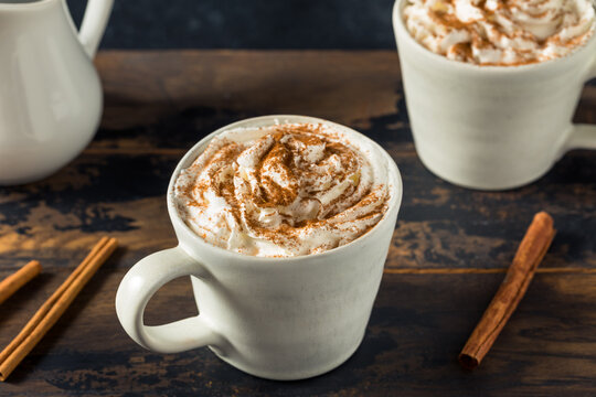 Warm Pumpkin Spice Latte