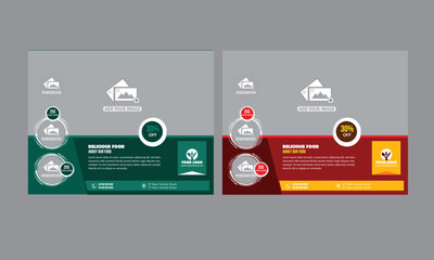 Fast Food Flyer Design Template