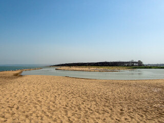 Obraz premium Foce del fiume Simeto