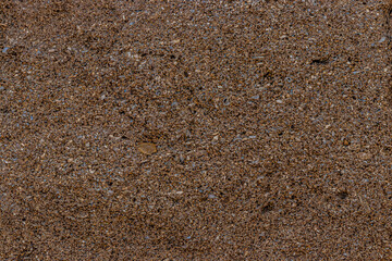 texture of sand close up