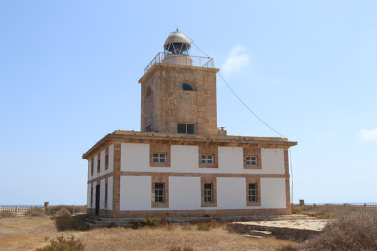 Tabarca island Alicante Spain, The lighthouse