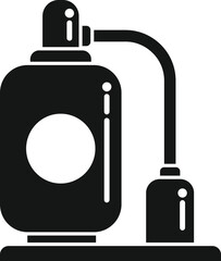 Obraz premium Pool pump icon simple vector. Water equipment. Swim outdoor