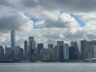Naklejka premium city skyline