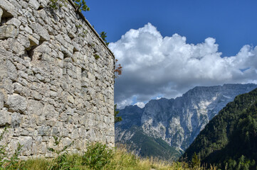 Depot, Predil, Predilsattel, Fort, Werk, Slowenien, Festung, Napoleon, Franzosenkriege, 19....