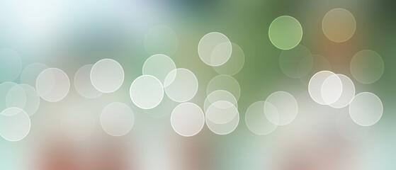 New year glow light abstract bokeh background