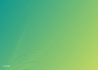 Line Background. Green Lime Lines for Presentation, Products, Product Design, Label, Label Design, Package, Packaging, advertising, ads, web design, banner, web banner, wallpaper, Vector illustration.