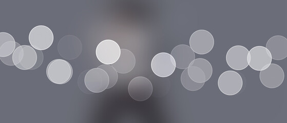 background with white bubbles  bokeh