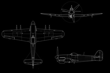 Hawker Typhoon, avión de hélice