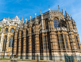 Westminster Abbey East Fa�ade Exterior in London