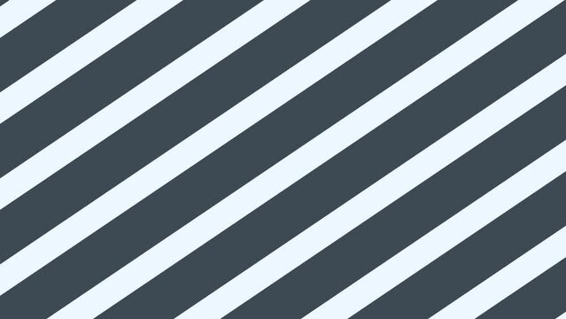 Black and gray striped 2d animation