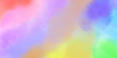 abstract colorful background with rainbow