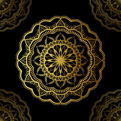 Luxury Ornamental Mandala Design Illustration