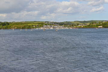 view of the Kinsale Harbor 