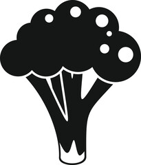 Brocoli icon simple vector. Food cabbage. Plant salad