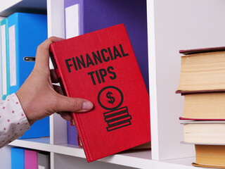Financial tips is shown using the text