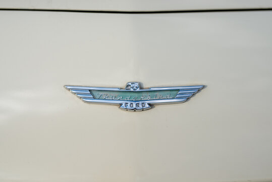 Old and rare Ford Thunderbird logo