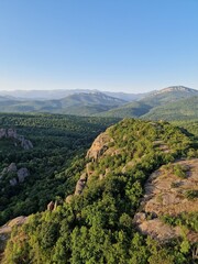 view from the mountain