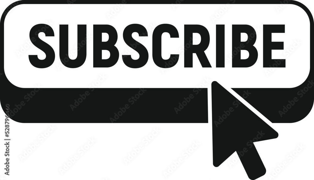 Aufkleber fast subscribe icon simple vector. sound interface. pop post
