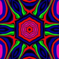 Mandala vektor psychedelic background abstract liquid illustration